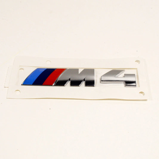 NEW BMW M4 F82 M4 LABEL BADGE EMBLEM STICKER 51138054330 8054330 2015 ORIGINAL