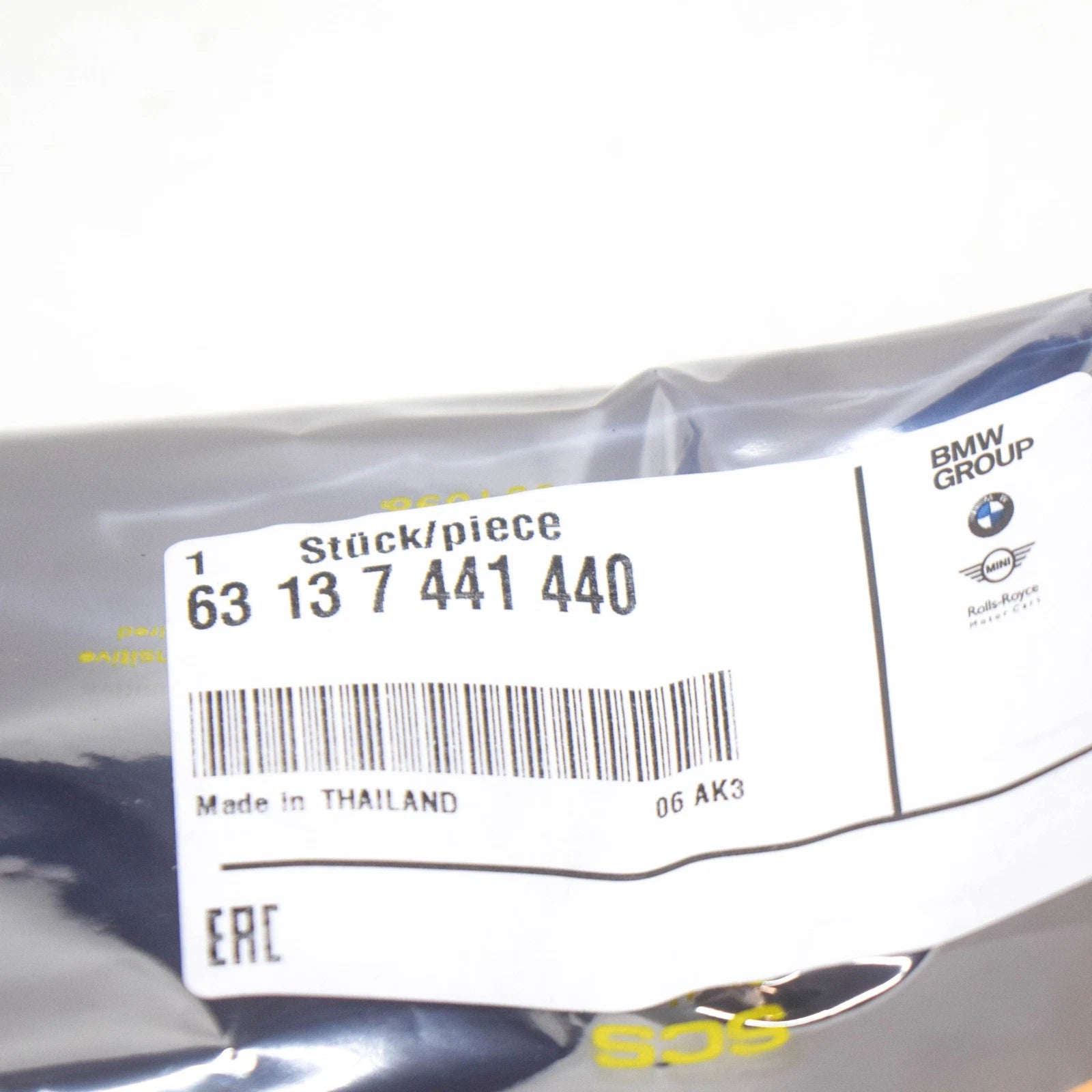 NEW BMW X3 G01 DOOR SIDE REAR VIEW MIRROR TURN SIGNAL RIGHT 63137441440 ORIGINAL