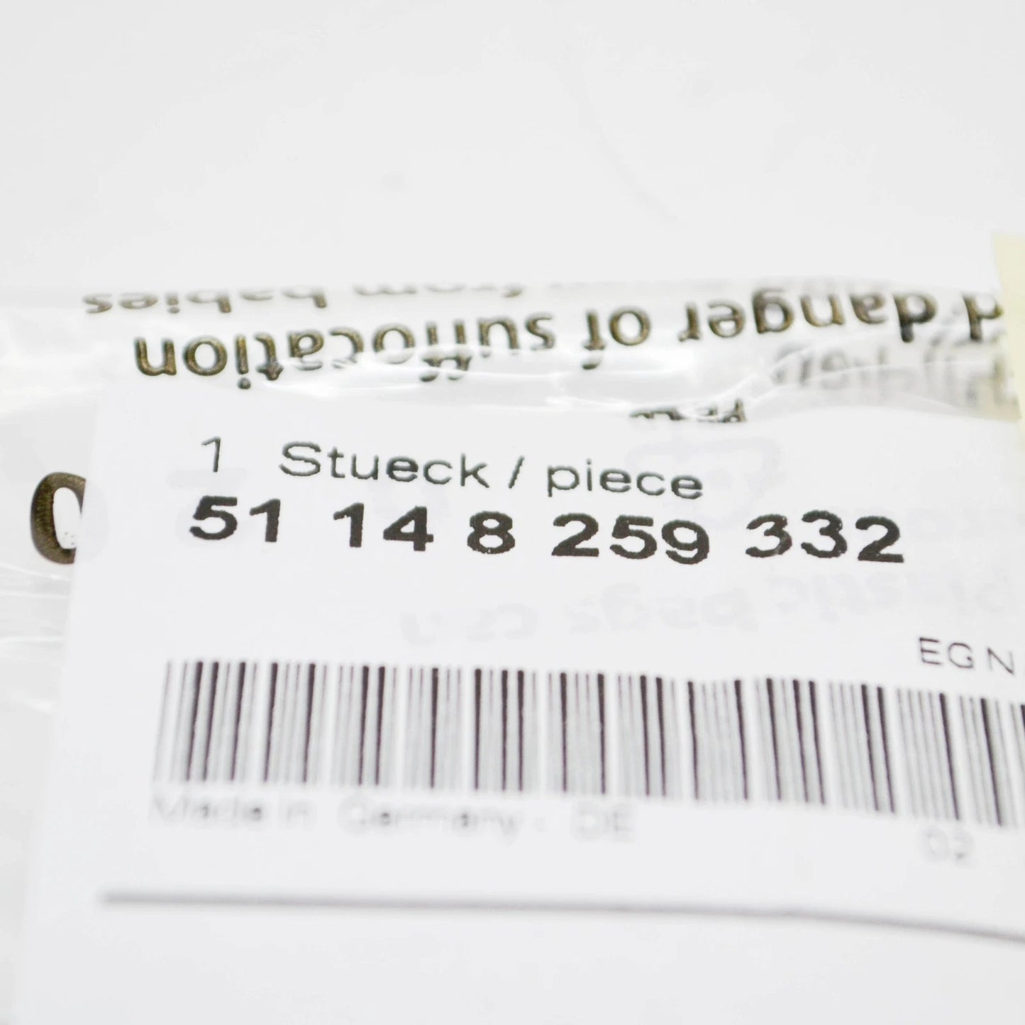 NEW BMW E39 SEDAN TRUNK LID D EMBLEM BADGE LOGO SIGN 8259332 51148259332