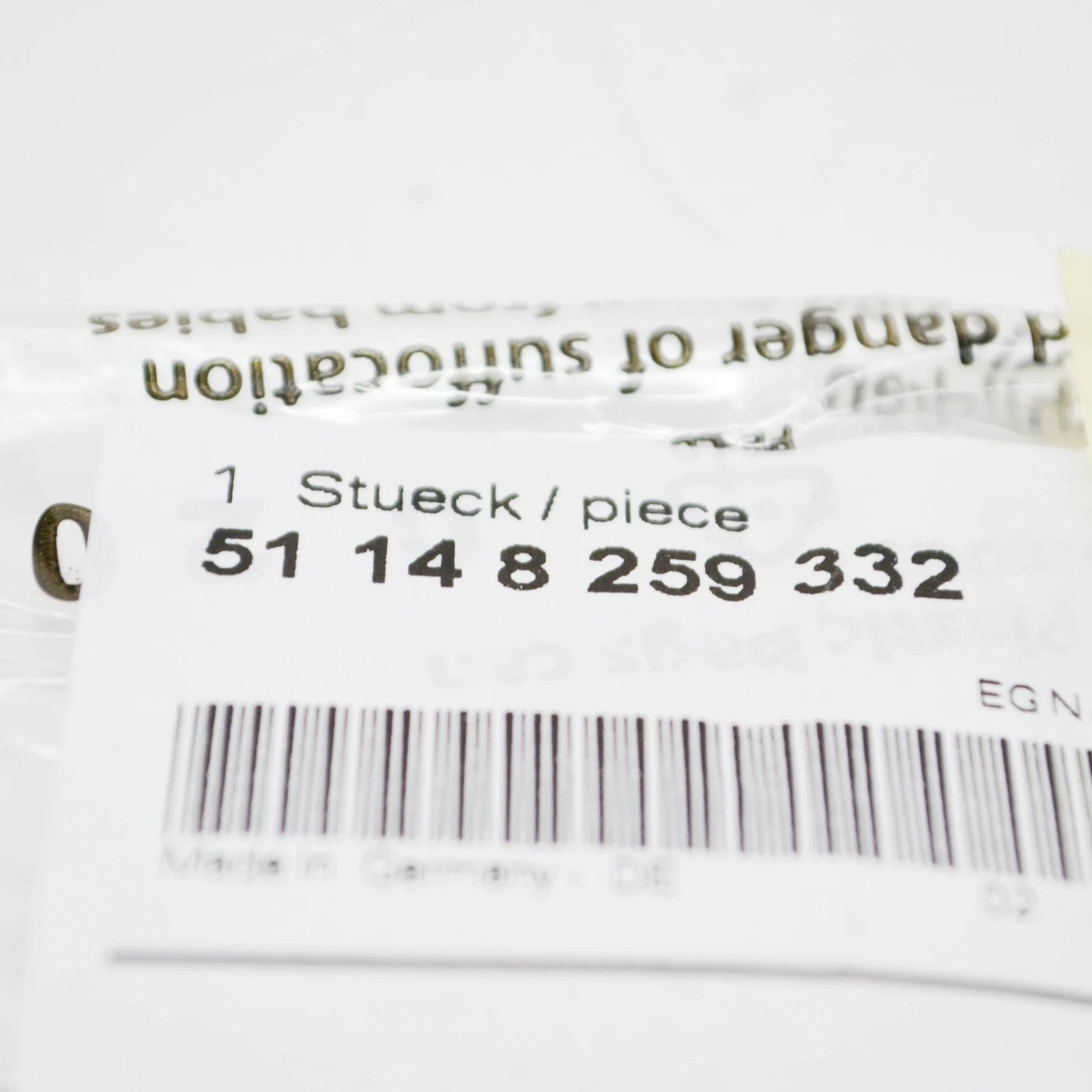 NEW BMW E39 SEDAN TRUNK LID D EMBLEM BADGE LOGO SIGN 8259332 51148259332