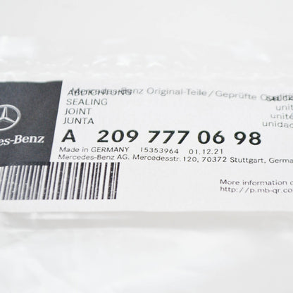 NEW MERCEDES-BENZ E A207 CONVERTIBLE ROOF WINDOW FRAME SEAL A2097770698 ORIGINAL