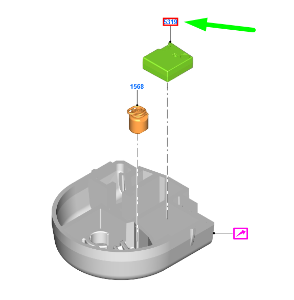 new ford fiesta mk7 tire compressor 8v21-19g525-ad 2107811 original