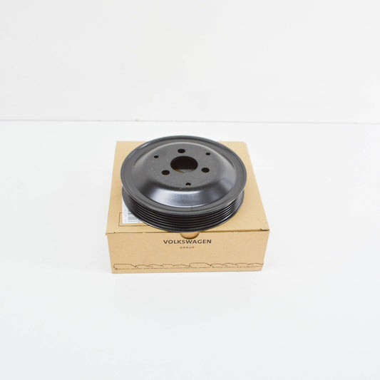 NEW AUDI A4 B8 POWER STEERING PUMP PULLEY 06E145255B ORIGINAL