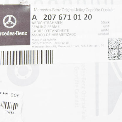 NEW MERCEDES-BENZ E CABRIO A207 WINDSHIELD SEALING FRAME A2076710120 ORIGINAL