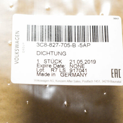 NEW VW CC 358 REAR TRUNK LID SEAL 3C8827705B5AP