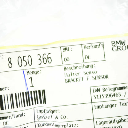 NEW BMW 6 CABRIO F12 CRUISE CONTROL DISTANCE SENSOR BRACKET 66318050366 ORIGINAL