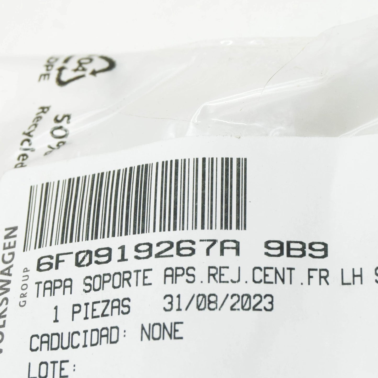NEW SEAT IBIZA V KJ1 CENTER LEFT PARKTRONIC HOLDER 6F0919267A9B9 ORIGINAL