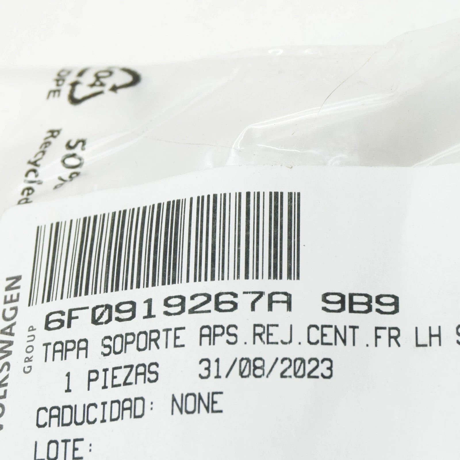 NEW SEAT IBIZA V KJ1 CENTER LEFT PARKTRONIC HOLDER 6F0919267A9B9 ORIGINAL