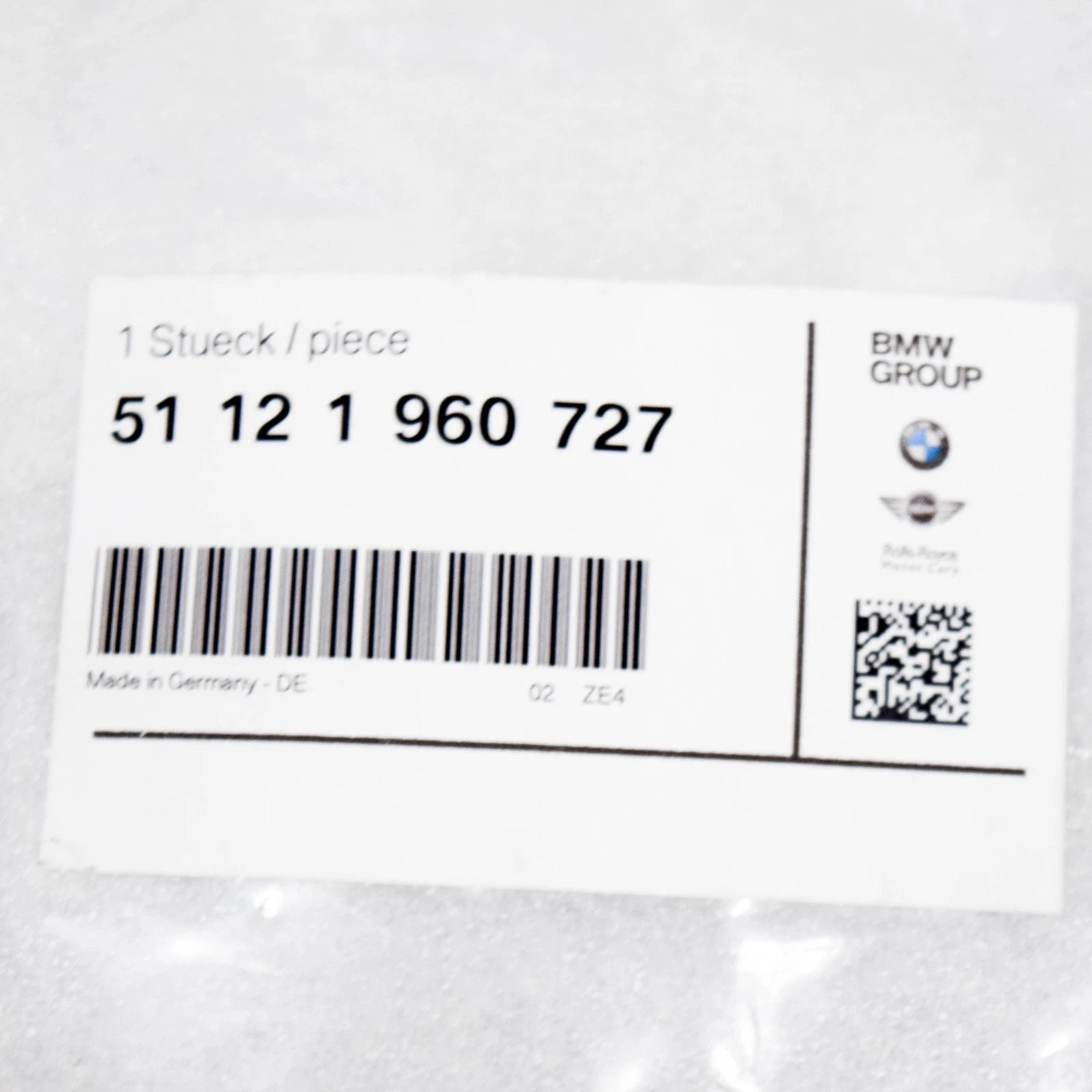 NEW BMW 3 E36 REAR BUMPER DIFFUSER TRIM PANEL 51121960727 ORIGINAL