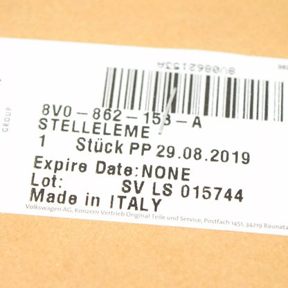 NEW AUDI A1 8X FUEL FILLER FLAP ACTUATOR 8V0862153A