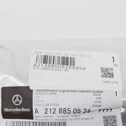 NEW MB E-CLASS W212 FRONT BUMPER TOW HOOK EYE COVER A21288505269999 2015