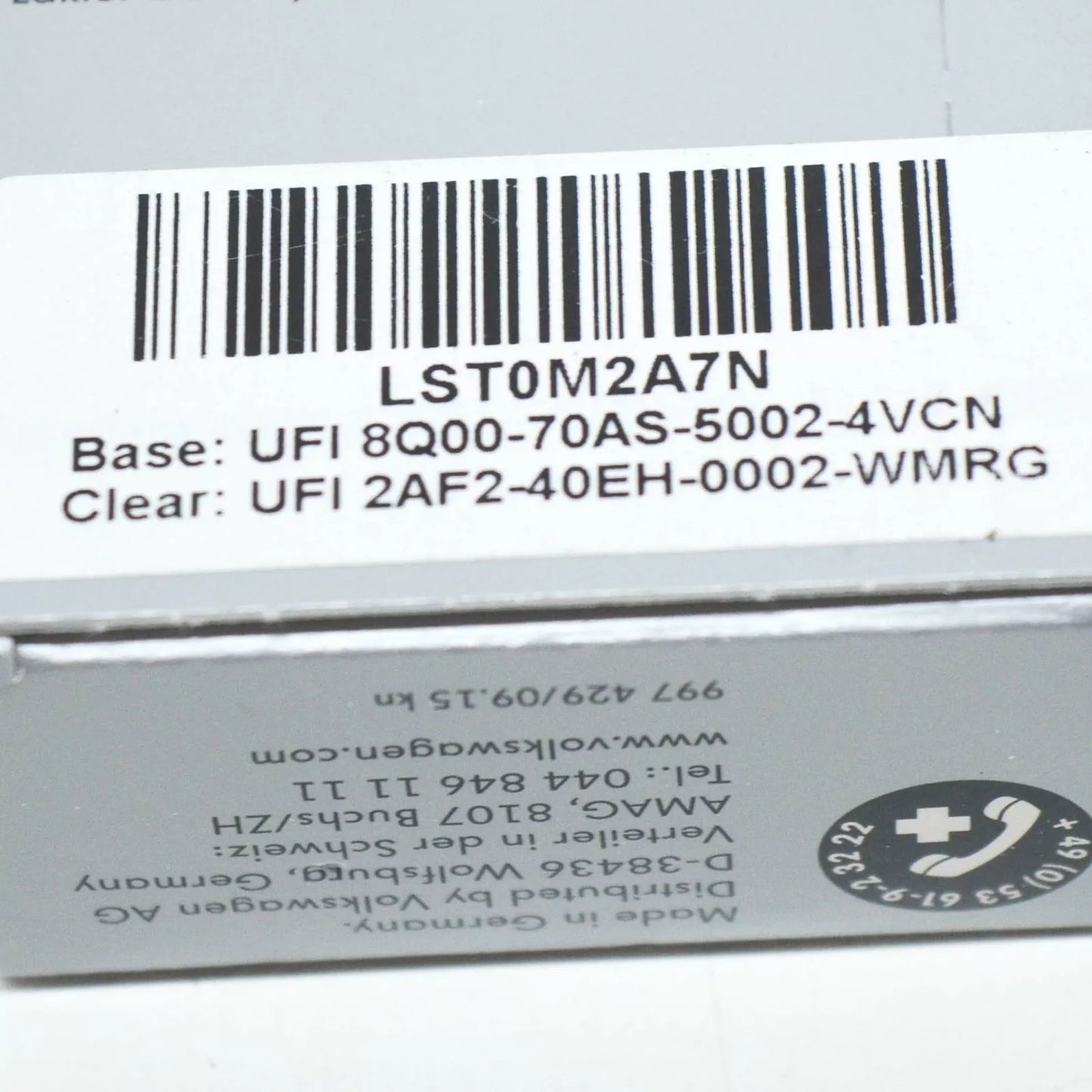 NEW AUDI VW TOUCH-UP PAINT SET LIMESTONE GREY-METALLIC LST0M2A7N ORIGINAL