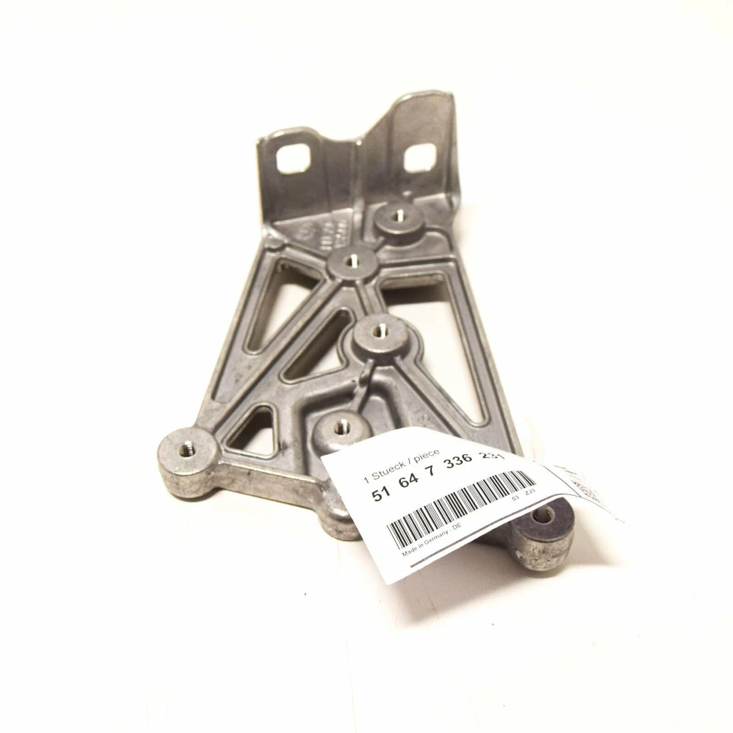 NEW BMW I8 I12 FRONT LEFT HEADLIGHT BRACE BRACKET 51647336231 ORIGINAL