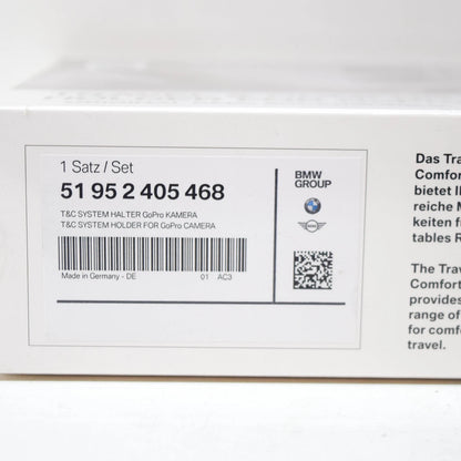 NEW BMW 1 F20 GOPRO HOLDER BRACKET 51952405468 2016 ORIGINAL