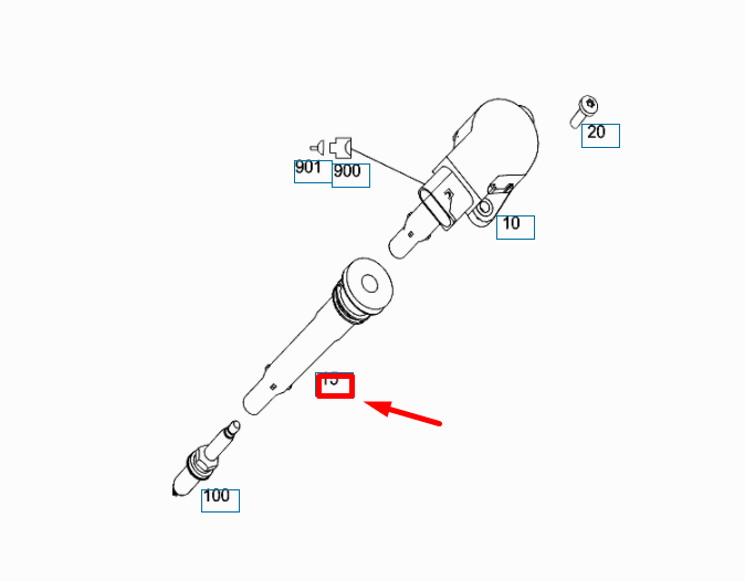 new mercedes-benz c w204 ignition system connector a1561590042 original