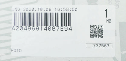 NEW MB GLK X204 LUGGAGE COMPARTMENT REAR RIGHT COVER A20486914087E94 ORIGINAL