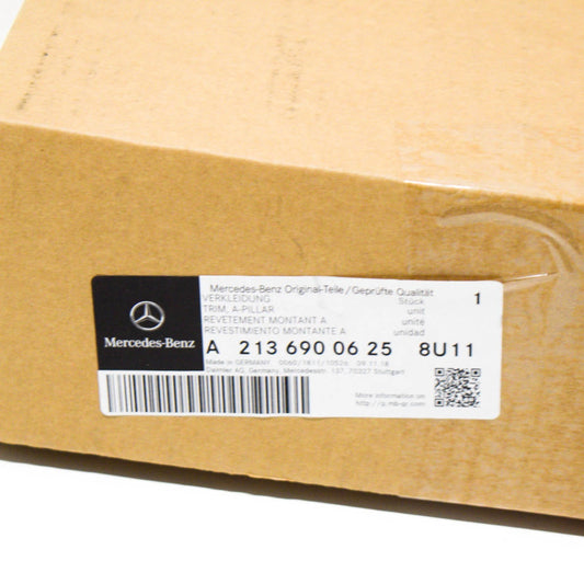 NEW MERCEDES BENZ E W213 FRONT RIGHT A PILLAR TRIM A21369006258U11 ORIGINAL