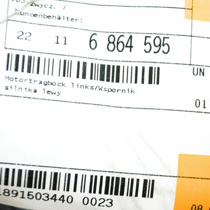 NEW BMW 3 G20 LEFT SIDE ENGINE BRACKET 22116864595 ORIGINAL