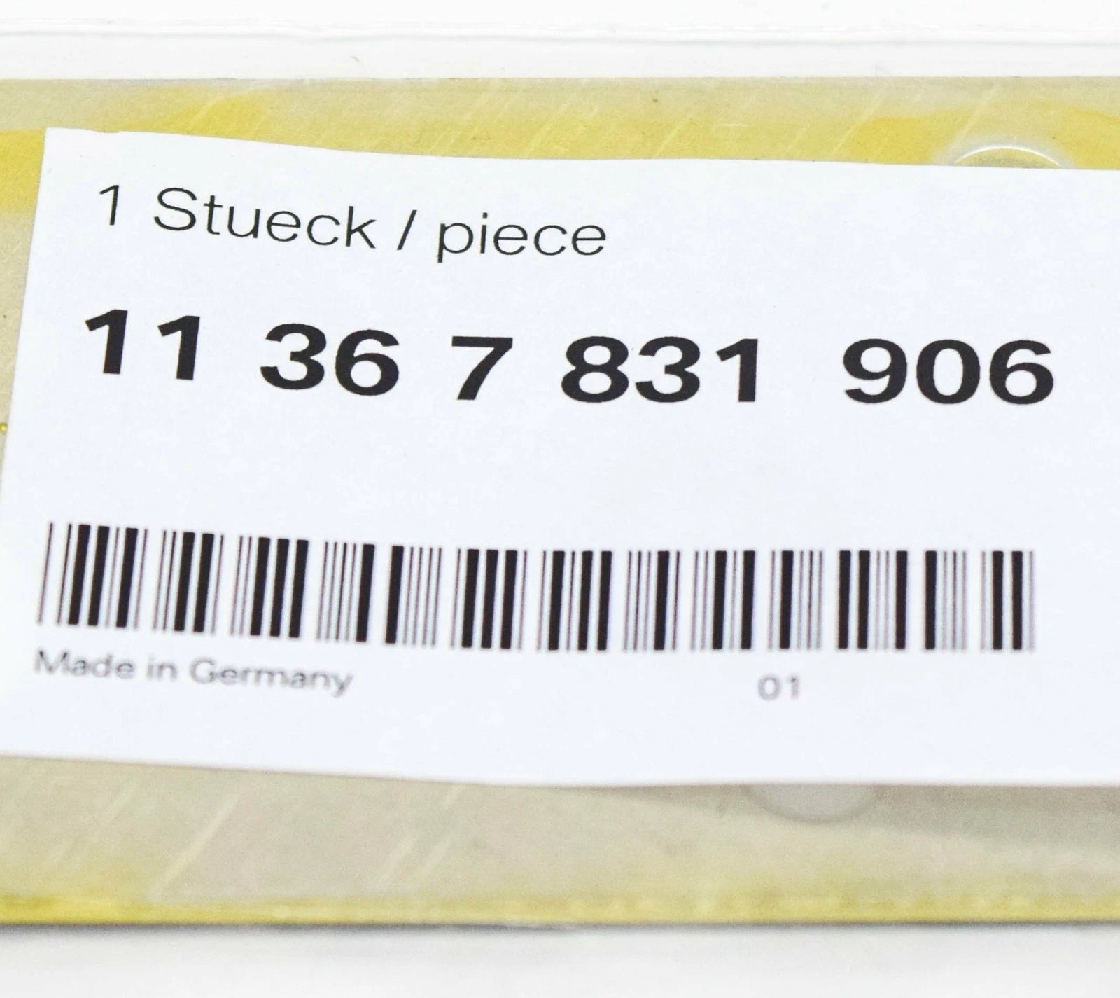 NEW BMW M3 COUPE E46 VANOS SEALING PLATE 11367831906 7831906 ORIGINAL