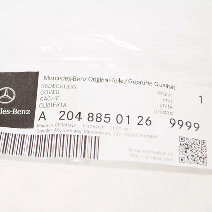 NEW MB C W204 AMG FRONT BUMPER TOW HOOK EYE CAP COVER A20488501269999 ORIGINAL