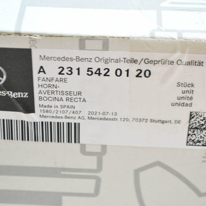 NEW MERCEDES-BENZ SL R231 FRONT LEFT HORN SIGNAL A2315420120 ORIGINAL