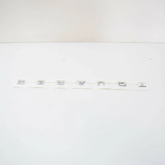 NEW VW TOUAREG CR REAR INSCRIPTION EMBLEM BADGE 760853687A2ZZ