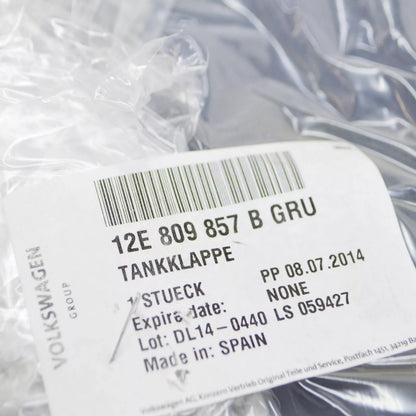 NEW VOLKSWAGEN UP FUEL FILLER FLAP 12E809857BGRU ORIGINAL
