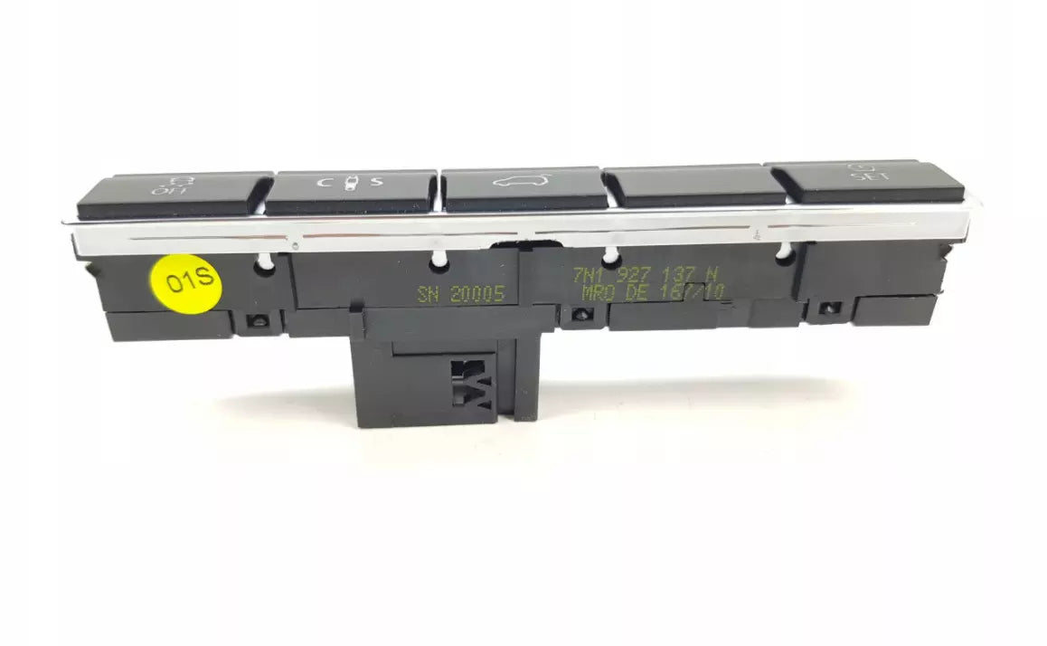 NEW VW SHARAN 7N CONTROL PANEL WITH PUSHBUTTON LHD 7N1927137NXSH