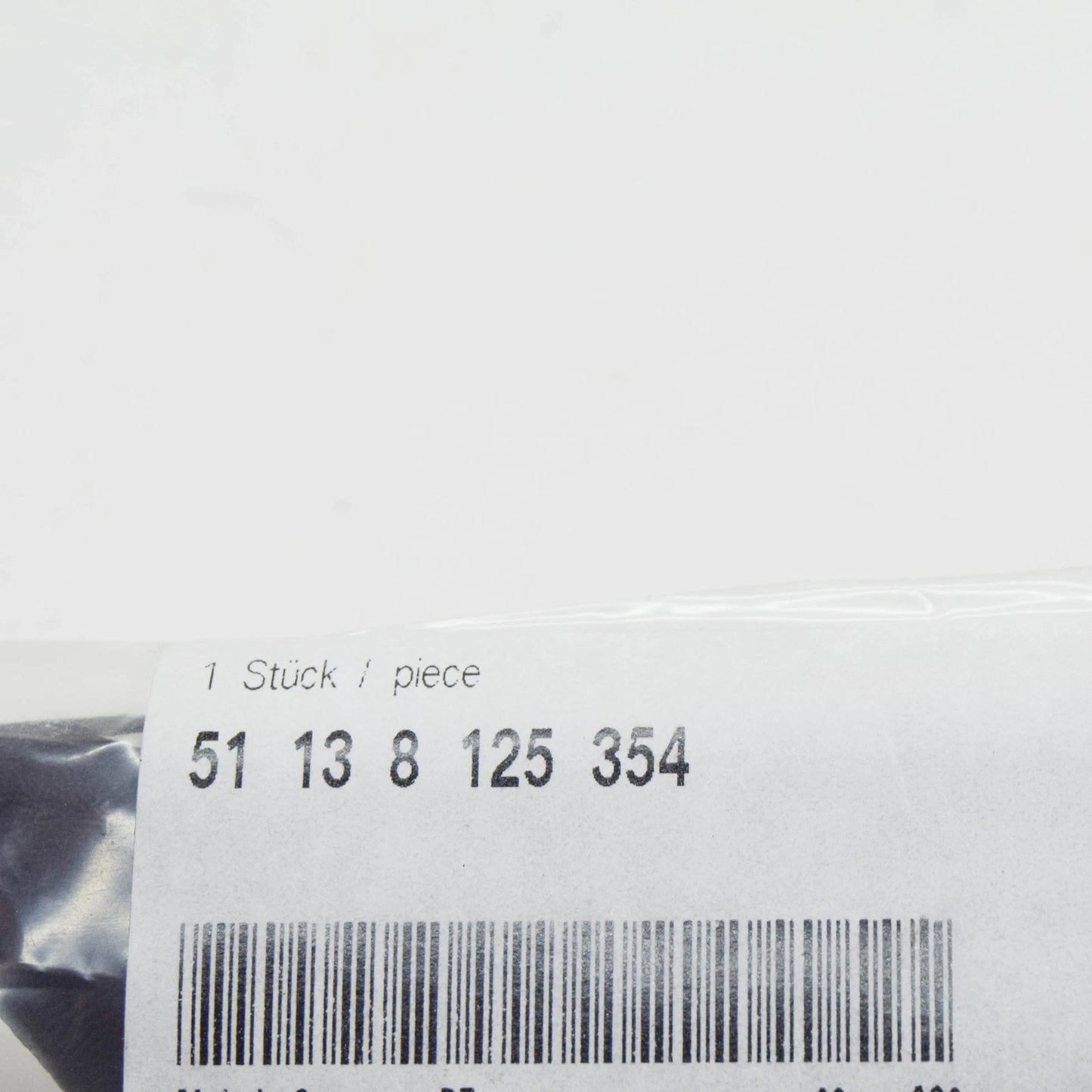 NEW BMW 7 E38 REAR RIGHT FENDER MOLDING 51138125354 8125354 ORIGINAL