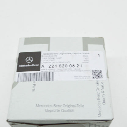 NEW MERCEDES-BENZ S W221 FRONT RIGHT SIDE MARKER INDICATOR A2218200621 ORIGINAL