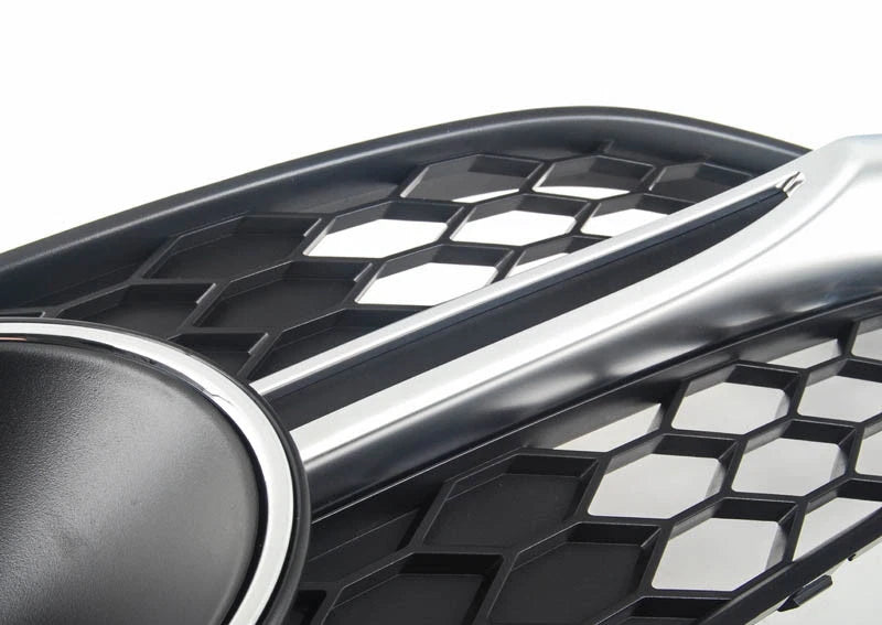 NEW AUDI A7 LEFT SIDE FRONT S-LINE BUMPER FOG LIGHT GRILL BLACK 4G8807681E