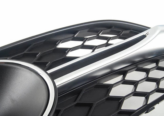 NEW AUDI A7 LEFT SIDE FRONT S-LINE BUMPER FOG LIGHT GRILL BLACK 4G8807681E