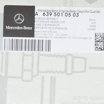 NEW MERCEDES-BENZ VITO W639 COOLANT EXPANSION TANK A6395010503 ORIGINAL