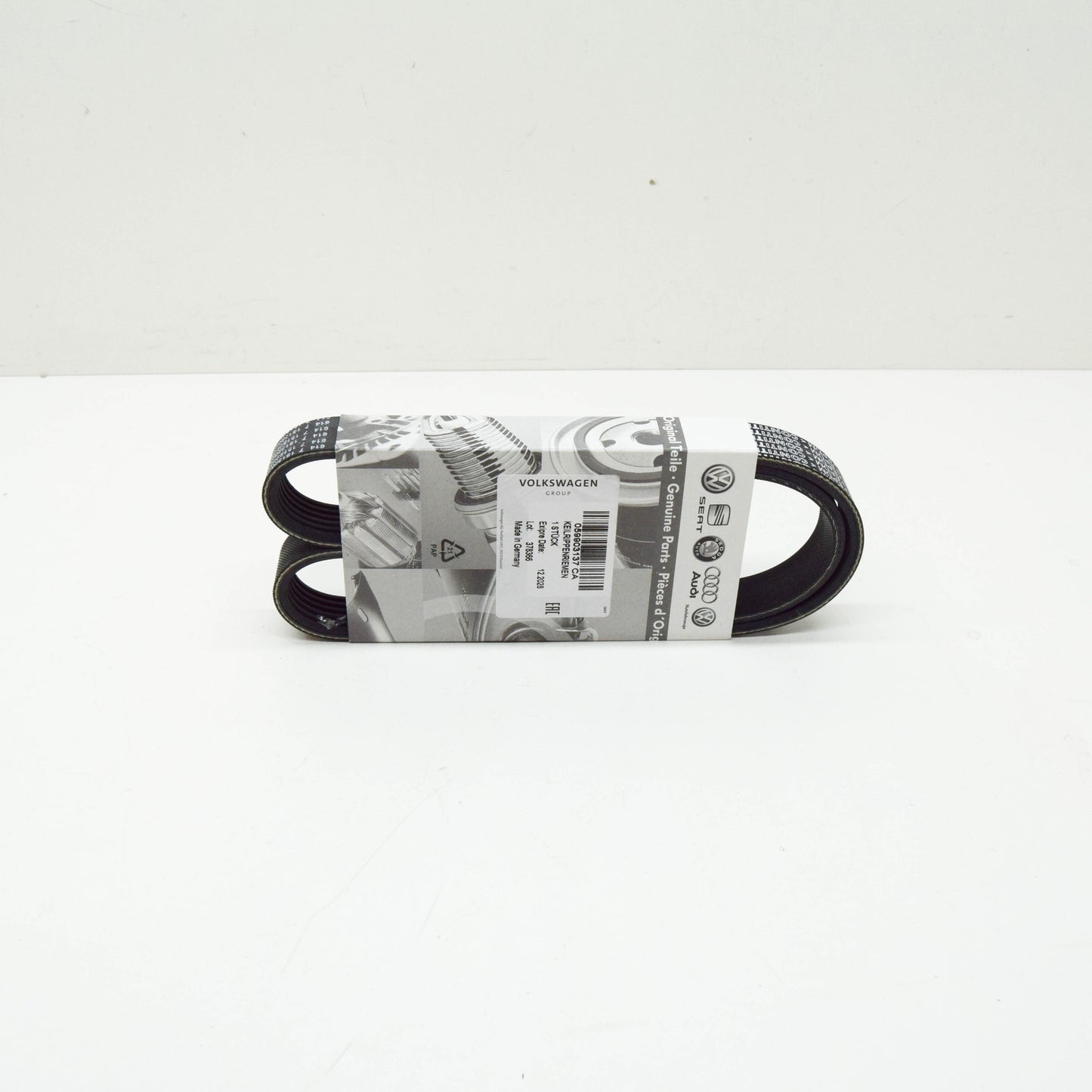 NEW AUDI A4 B9 ENGINE V-RIBBED BELT 059903137CA ORIGINAL