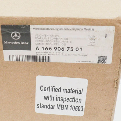 NEW MERCEDES-BENZ GL-CLASS X166 REAR LEFT TAILLIGHT A1669067501
