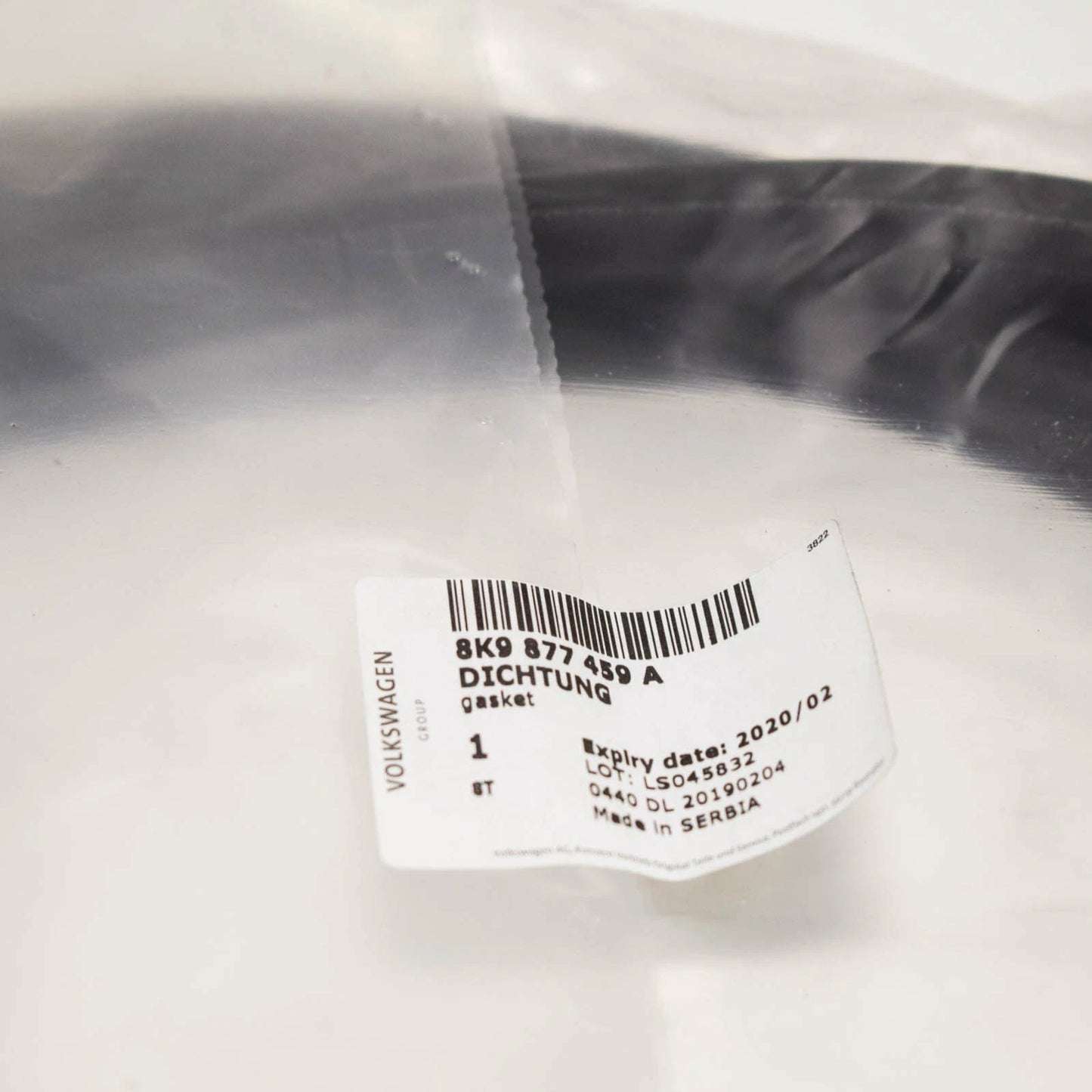 NEW AUDI A4 B8 RS4 AVANT SUNROOF FRAME OUTER SEAL 8K9877459A