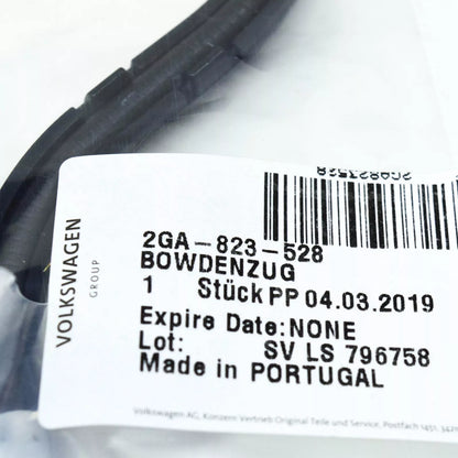 NEW VOLKSWAGEN T-ROC BONNET HOOD LID LOCK CABLE 2GA823528 ORIGINAL