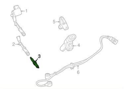 NEW MERCEDES-BENZ GLE COUPE C292 IGNITION SPARK PLUG A0041598103 ORIGINAL