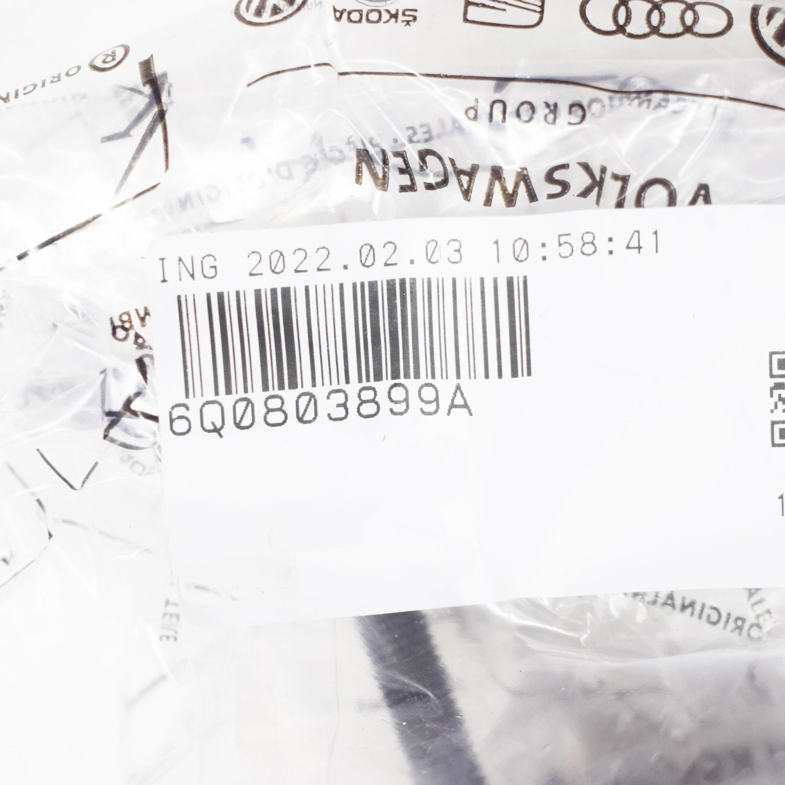 NEW VOLKSWAGEN LUPO SPARE WHEEL MOUNTING BOLT 6Q0803899A ORIGINAL