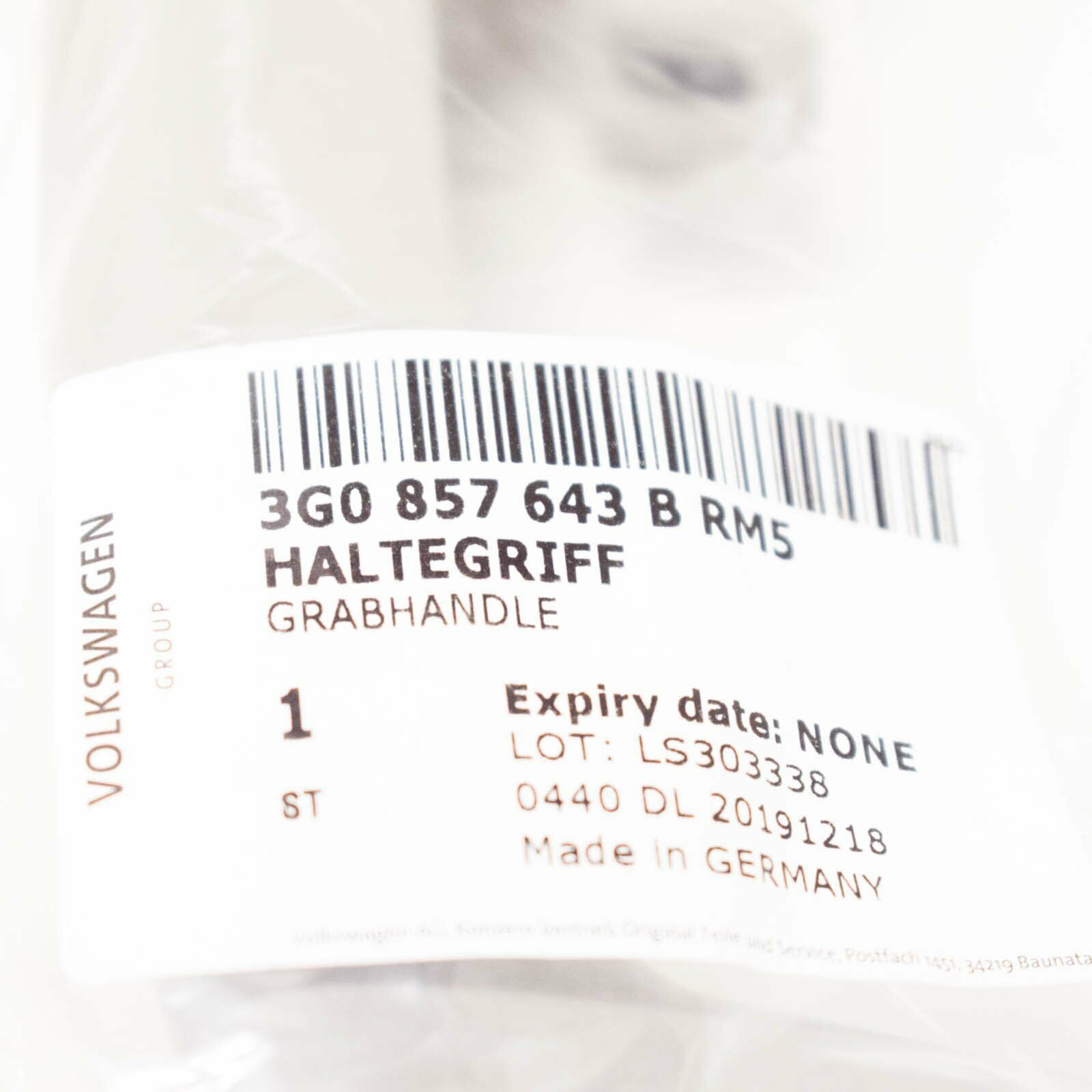 NEW VOLKSWAGEN TIGUAN 5N REAR LEFT ROOF HANDLE 3G0857643BRM5 ORIGINAL