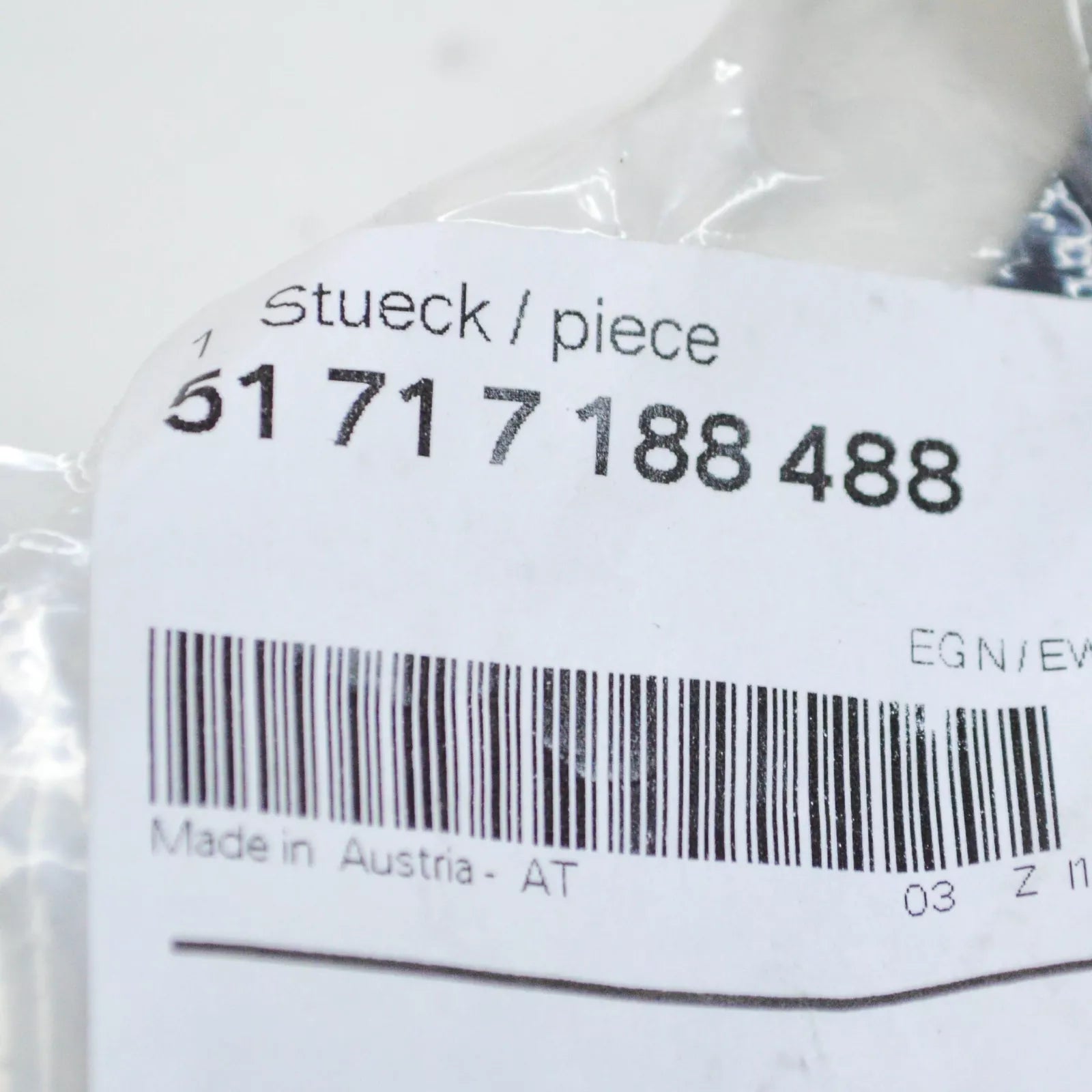 NEW BMW 3 CONVERTIBLE E93 BATTERY STRIP TERMINAL 51717188488 ORIGINAL