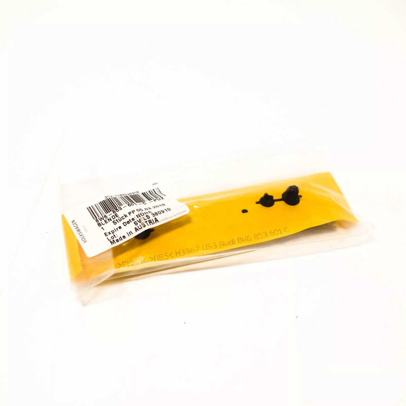 NEW AUDI S5 8W6 FRONT LEFT FENDER WING S-LINE TRIM LOGO 8W6853601CPUZ