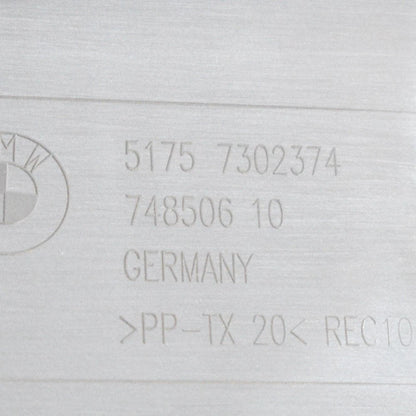 NEW BMW 7F01 FUEL TANK RIGHT SIDE COVER PANEL 51757302374 7302374 2010 ORIGINAL