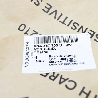 NEW VW TIGUAN AD REAR LUGGAGE COMPARTMENT LID TRIM PANEL 5NA867703B82V ORIGINAL