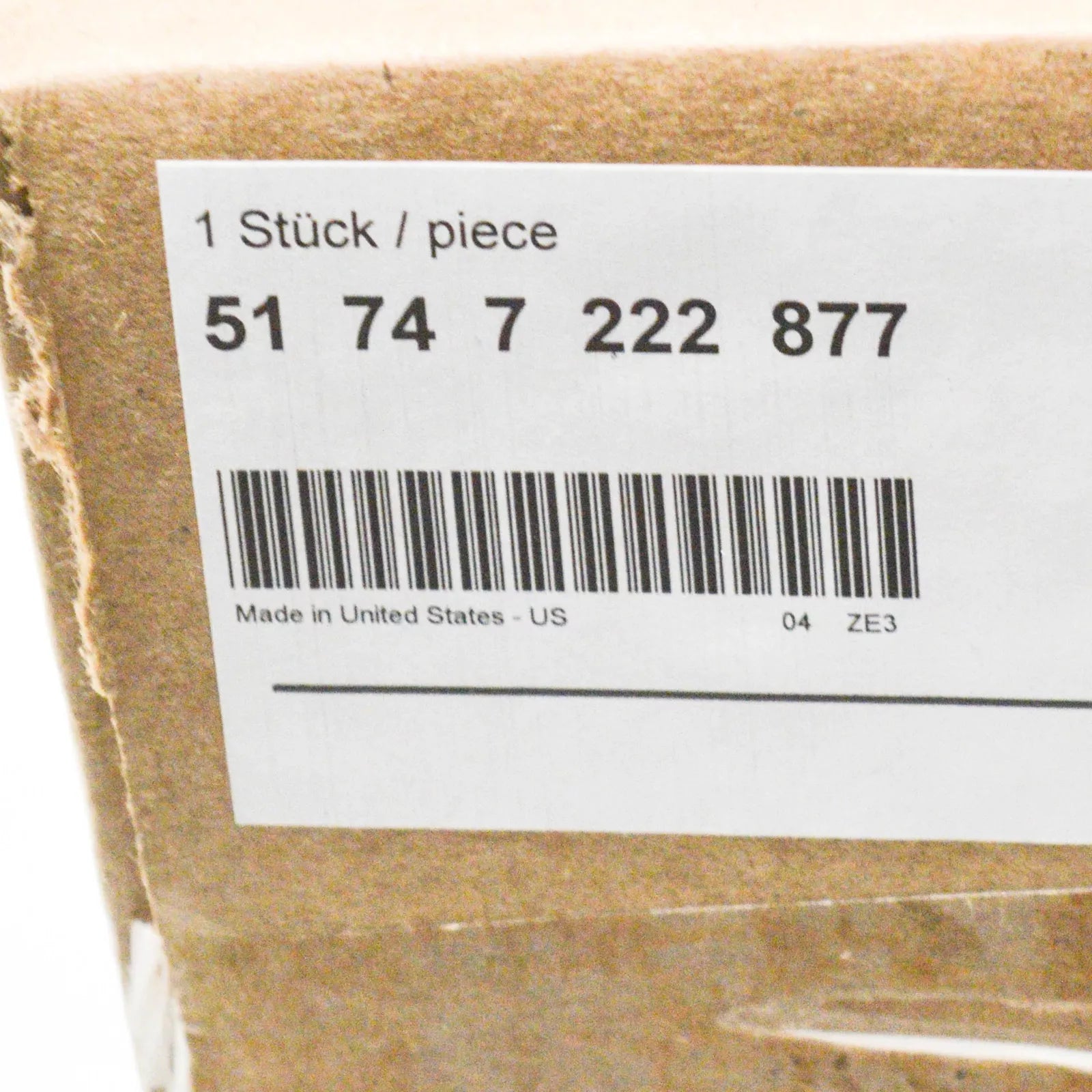 NEW BMW X5 E70 FRONT LEFT BRAKE AIR DUCT 3.0XDRIVE 51747222877 ORIGINAL