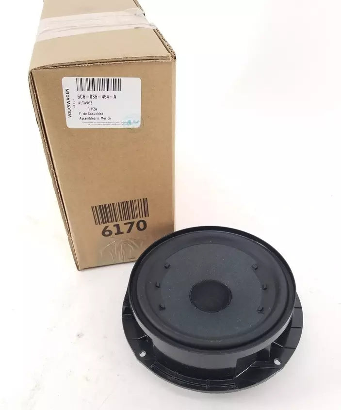 NEW VOLKSWAGEN JETTA A6 FRONT DOOR BASS LOUDSPEAKER 5C6035454A ORIGINAL