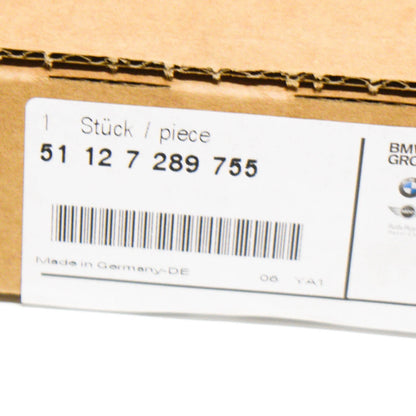 NEW BMW 3 TOURING F31 REAR BUMPER CENTER CHROME TRIM STRIP 51127289755 ORIGINAL