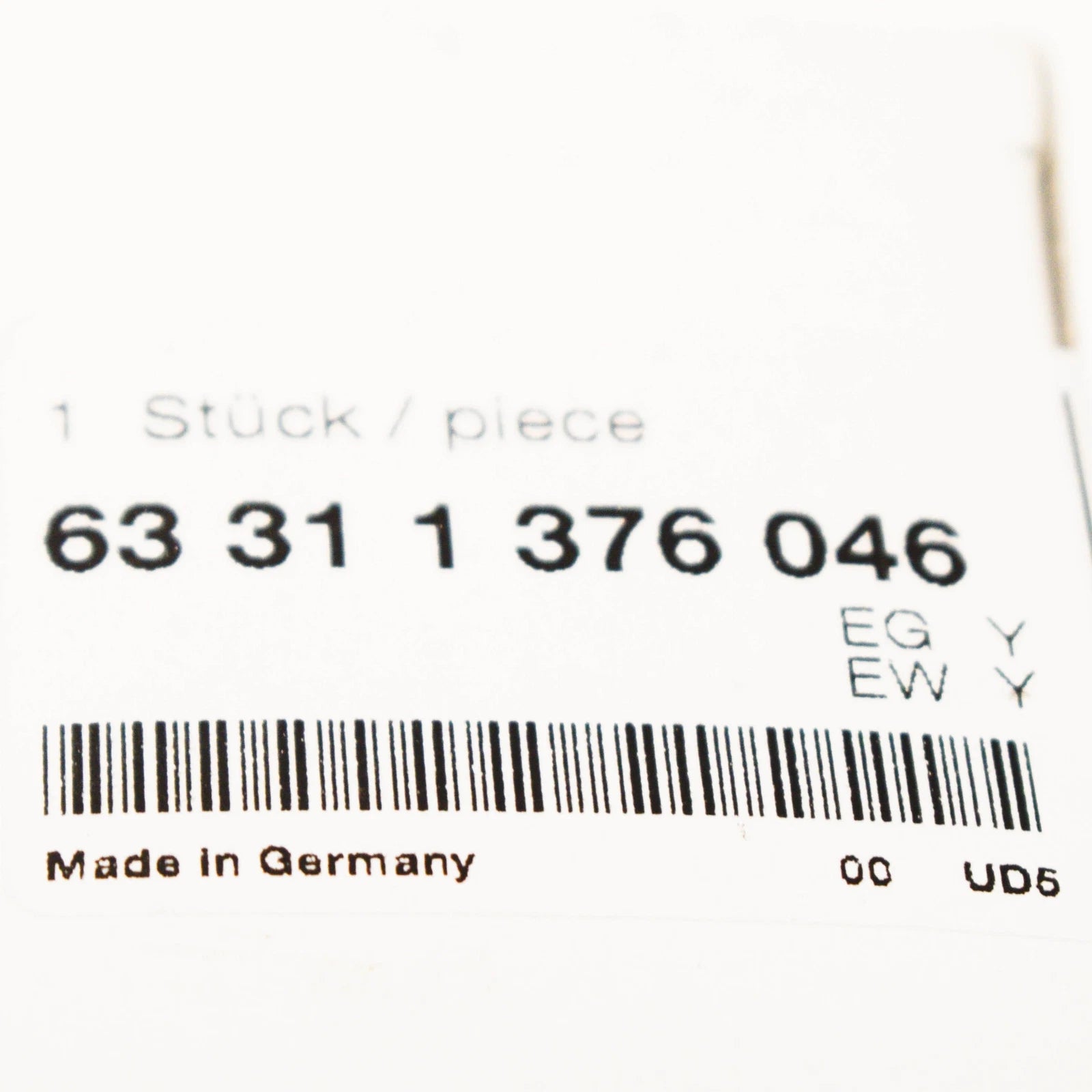 NEW BMW 3 CONVERTIBLE E30 Z1 INTERIOR LIGHT 63311376046 1376046 ORIGINAL