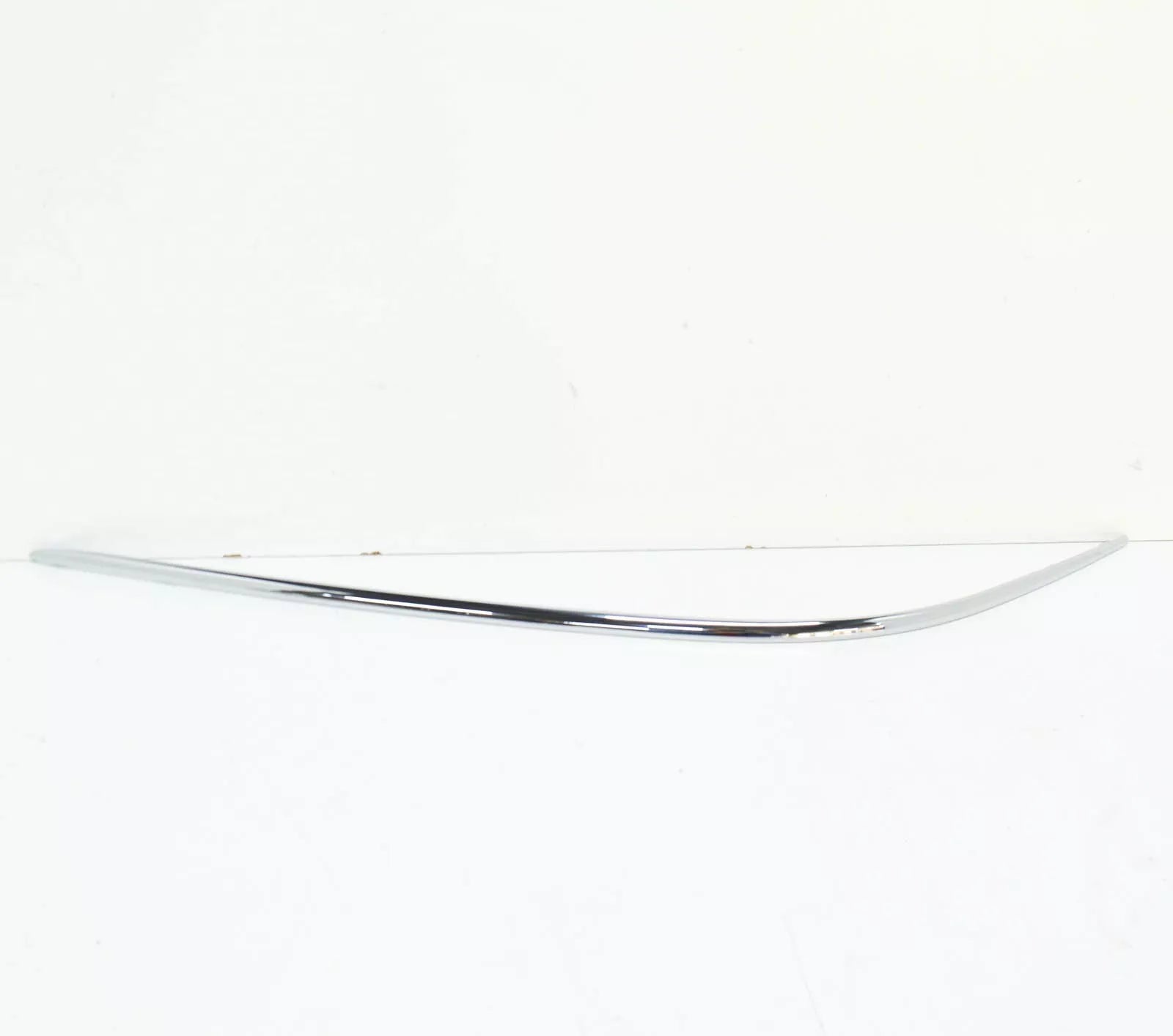 NEW MB CLK C209 FRONT LEFT BUMPER CHROME MOULDING AVANTGARDE A2098850321