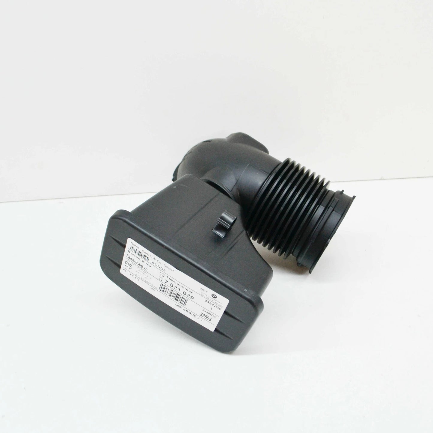 NEW BMW 5 E60 AIR INTAKE TUBE 7521029 13717521029 ORIGINAL